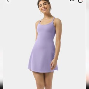 Halara plush backless active dress